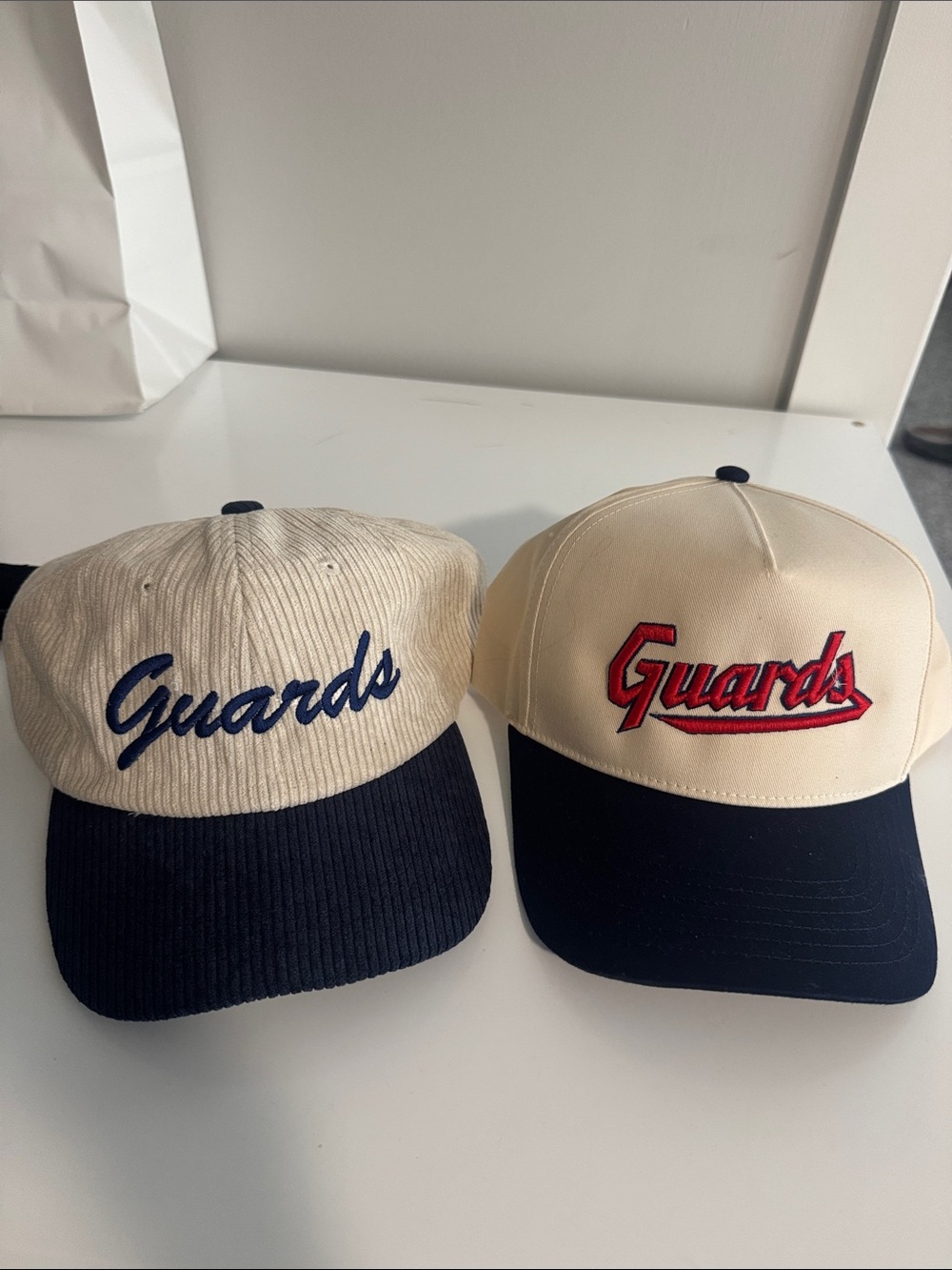 Cleveland Guardians baseball hats